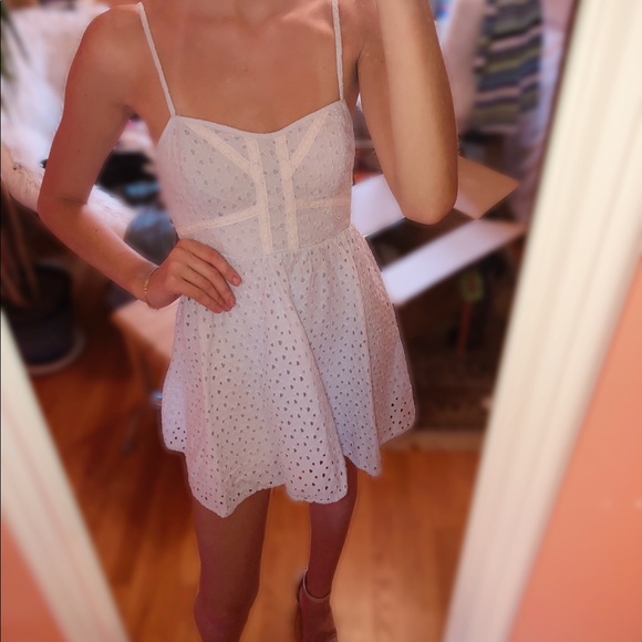 H&M Light Blue Mini Dress - Picture 1 of 4